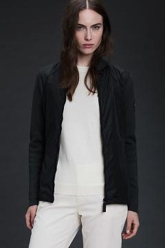 Ropa Canada Goose Mujer Outlet - WindBridge Suéteres Black Label Negros QY8964217
